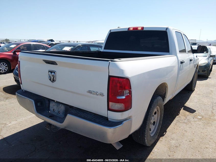 Vin: 1c6rr7st1ps537057, lot: 45932909, ram 1500 classic tradesman  4x4 6'4 box 20234