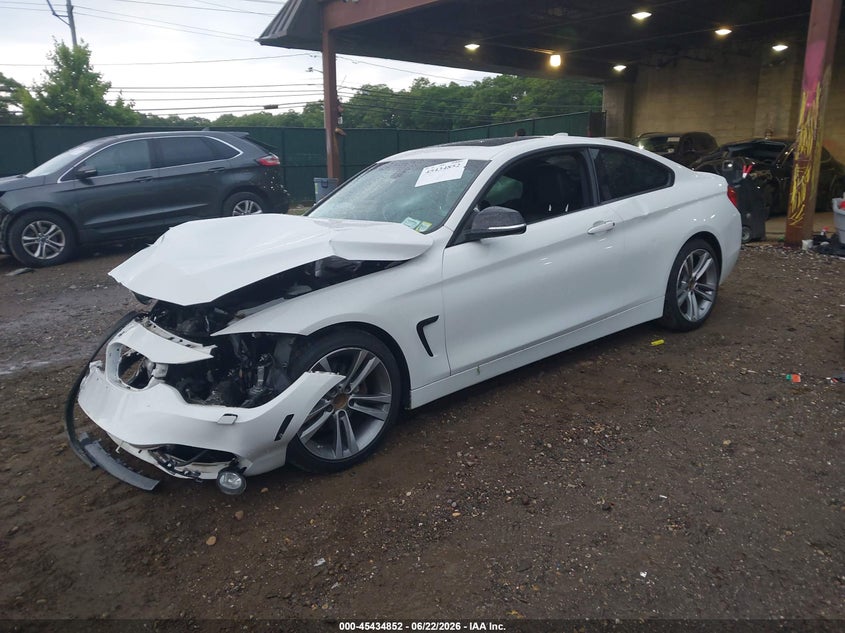 Vin: wba3n7c56fk224088, lot: 45932952, bmw 428i 20152