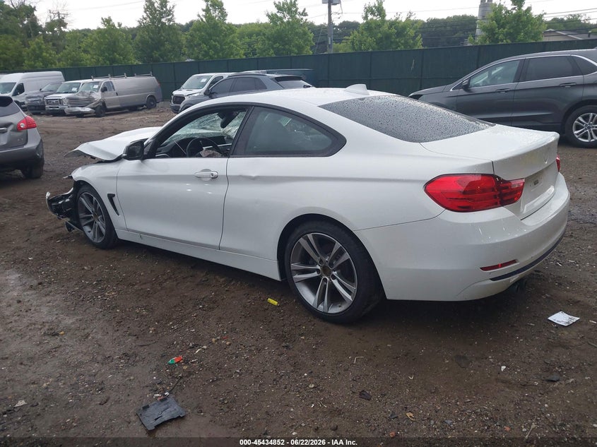 Vin: wba3n7c56fk224088, lot: 45932952, bmw 428i 20153