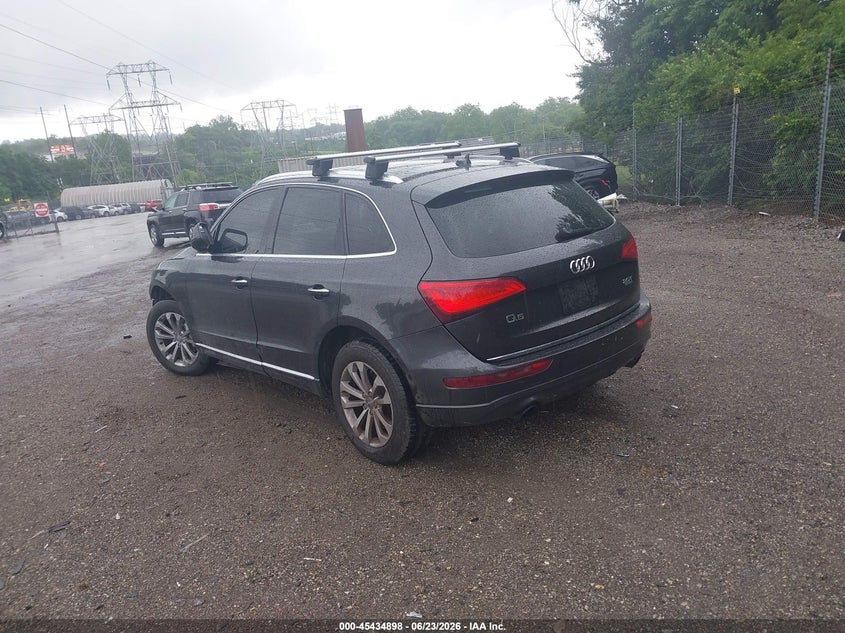 Vin: wa1lfafp1fa101826, lot: 45932998, audi q5 2.0t premium 20153