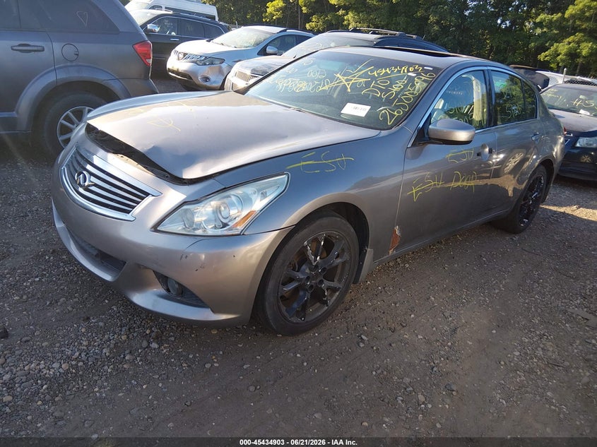 2009 INFINITI G37X auction photo 2