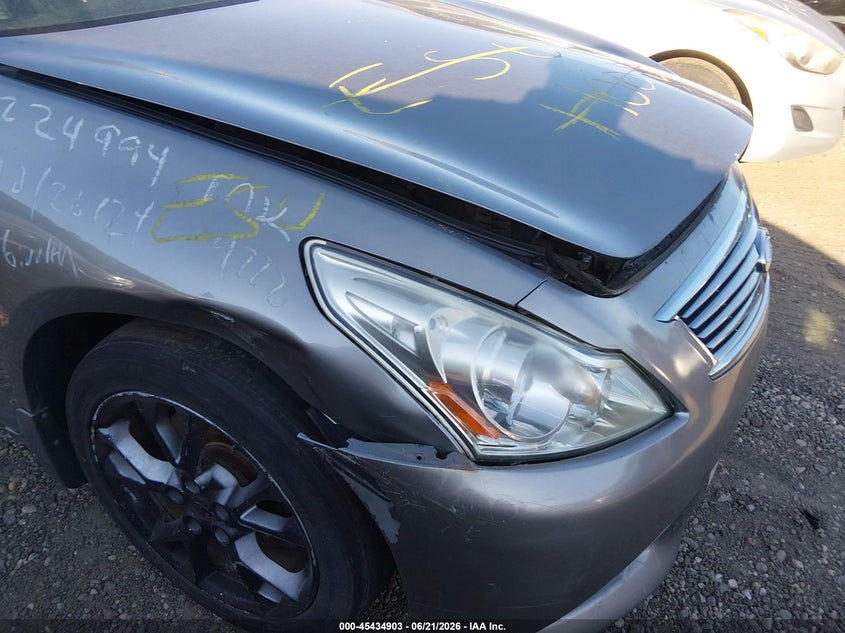 2009 INFINITI G37X auction photo 6