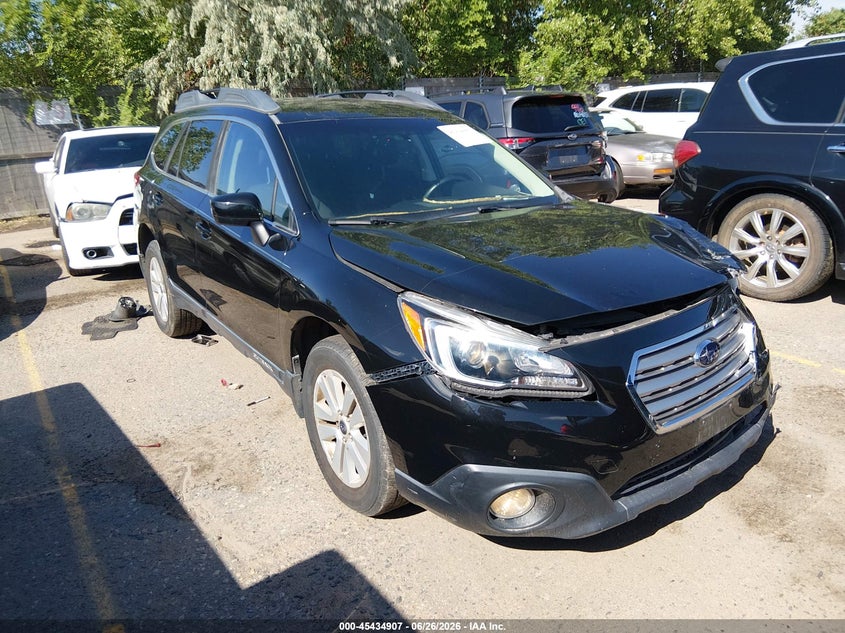 Vin: 4s4bsacc2h3404227, lot: 45933007, subaru outback 2.5i premium 2017 img_1