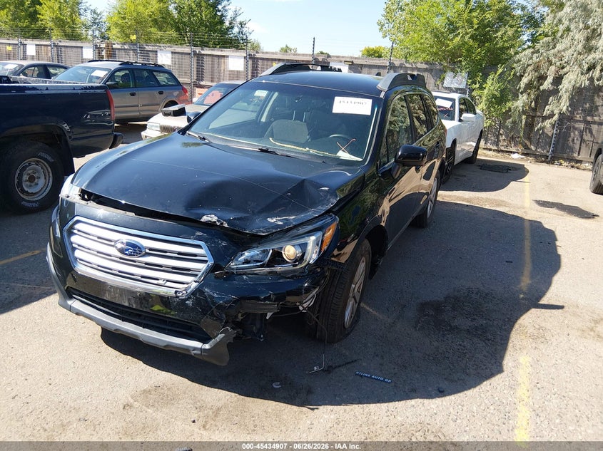 Vin: 4s4bsacc2h3404227, lot: 45933007, subaru outback 2.5i premium 20172