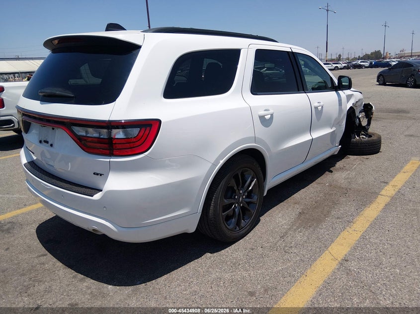 Vin: 1c4rdhdg3sc514458, lot: 45933008, dodge durango gt rwd 20254