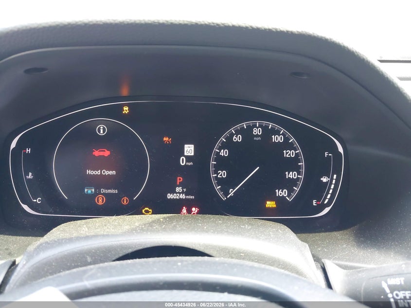 2022 HONDA ACCORD auction photo 7