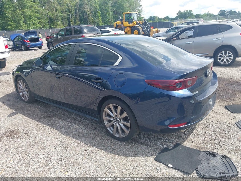 Vin: jm1bpacl9l1166435, lot: 45933027, mazda mazda3 select package 20203