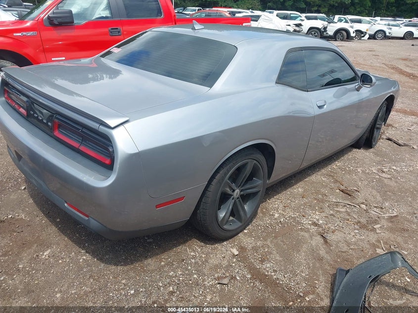 Vin: 2c3cdzbt8hh656181, lot: 45933113, dodge challenger r/t 20174