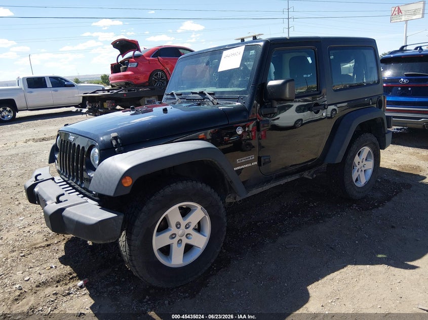 2017 Jeep Wrangler Sport 4x4 1C4AJWAG9HL644381 photo 1