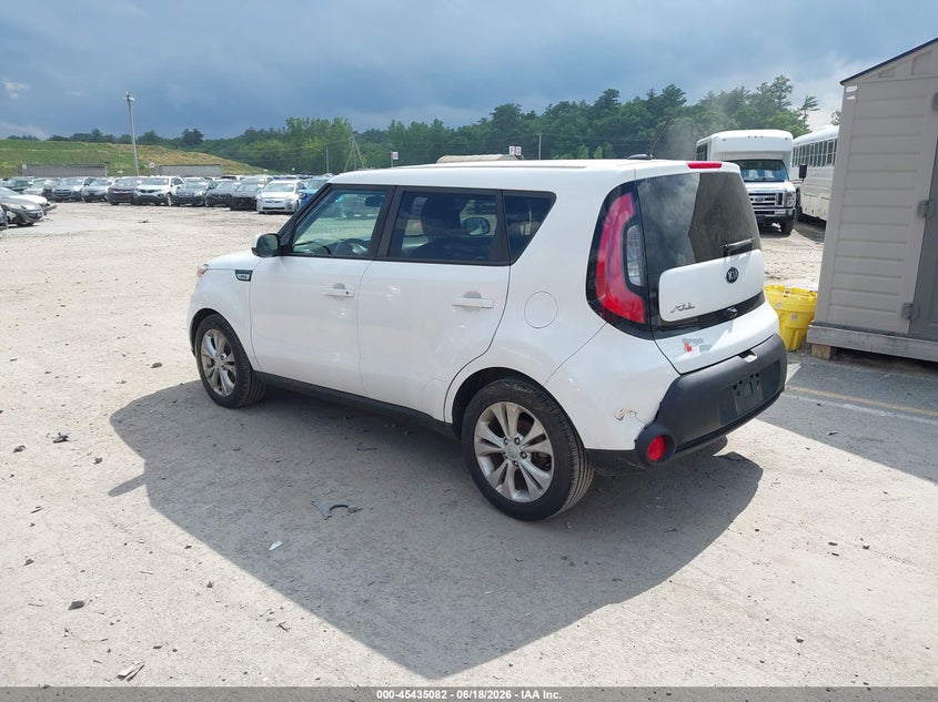 2015 KIA SOUL HATCHBACK 2.0L I-4 DI, DOHC, VVT, 164HP