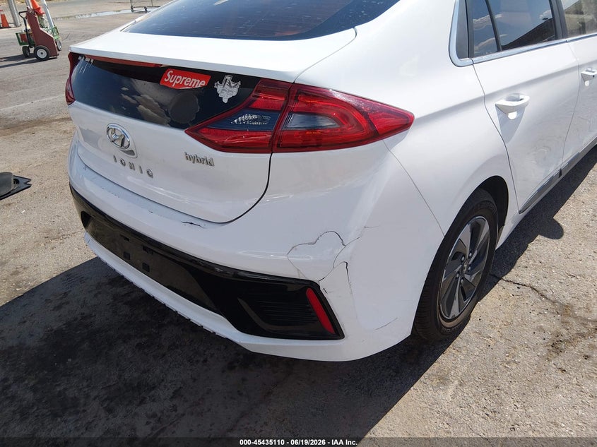 2017 Hyundai Ioniq Hybrid Sel VIN: KMHC75LC6HU030664 Lot: 45435110