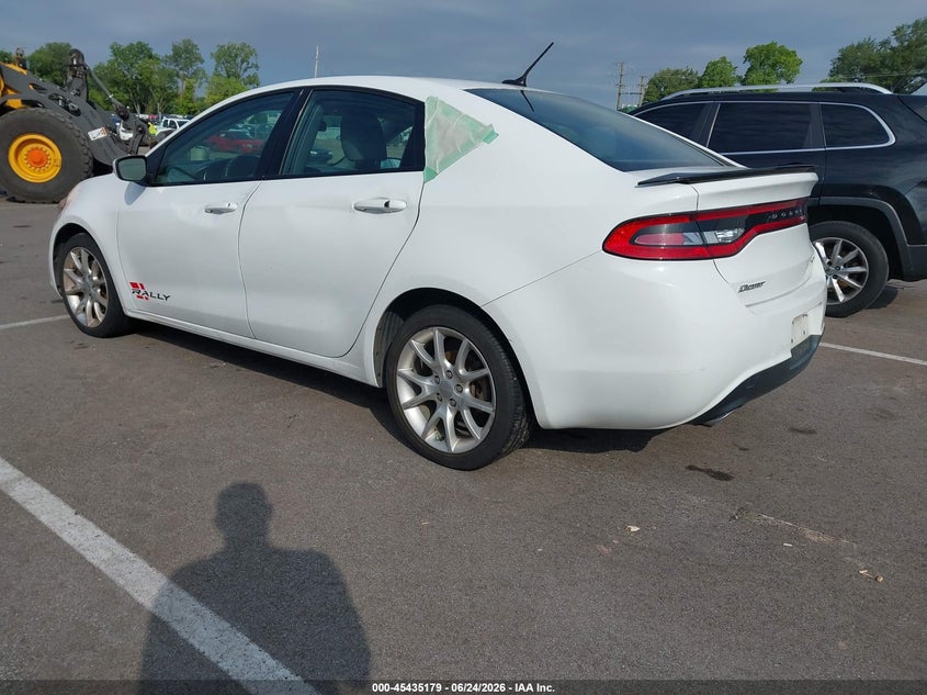 Vin: 1c3cdfba7dd103896, lot: 45933279, dodge dart rallye 20133