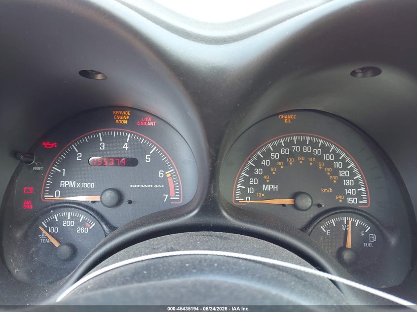 2003 Pontiac Grand Am Gt VIN: 1G2NW52E23C242970 Lot: 45435194
