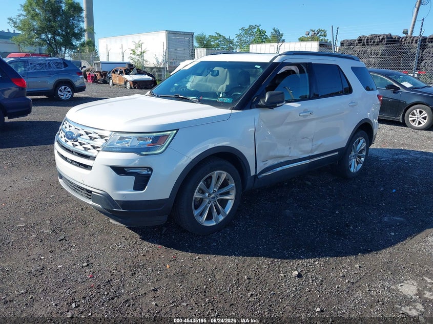 Vin: 1fm5k8d85kga82764, lot: 45933295, ford explorer xlt 20192