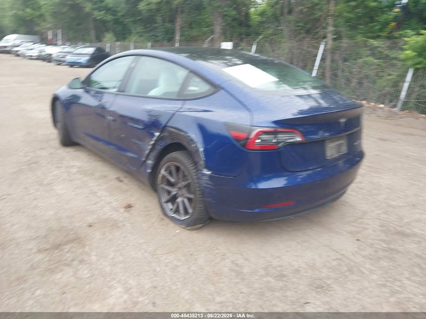 Vin: 5yj3e1eb1nf111325, lot: 45933313, tesla model 3 long range dual motor all-wheel drive 20223