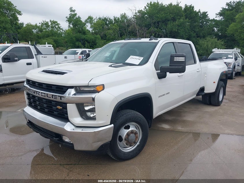 2021 Chevrolet Silverado 3500hd 4wd  Long Bed Lt 1GC4YTEY3MF276864 photo 1