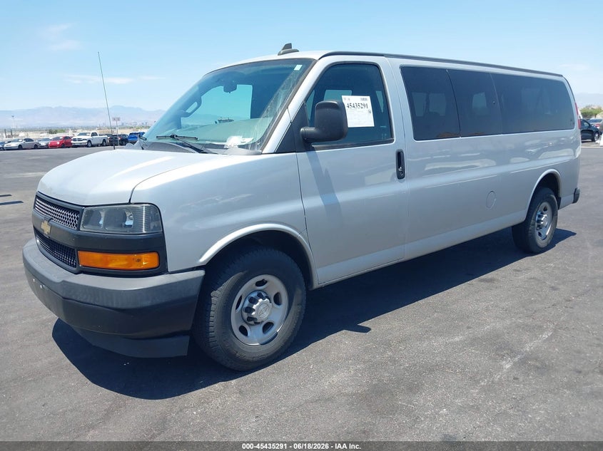 Vin: 1gazgnfg4j1273287, lot: 45933391, chevrolet express 3500 ls 20182