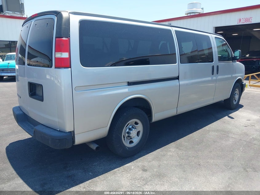 Vin: 1gazgnfg4j1273287, lot: 45933391, chevrolet express 3500 ls 20184
