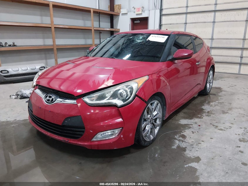 2015 Hyundai Veloster Re:flex VIN: KMHTC6AD1FU220432 Lot: 45435296