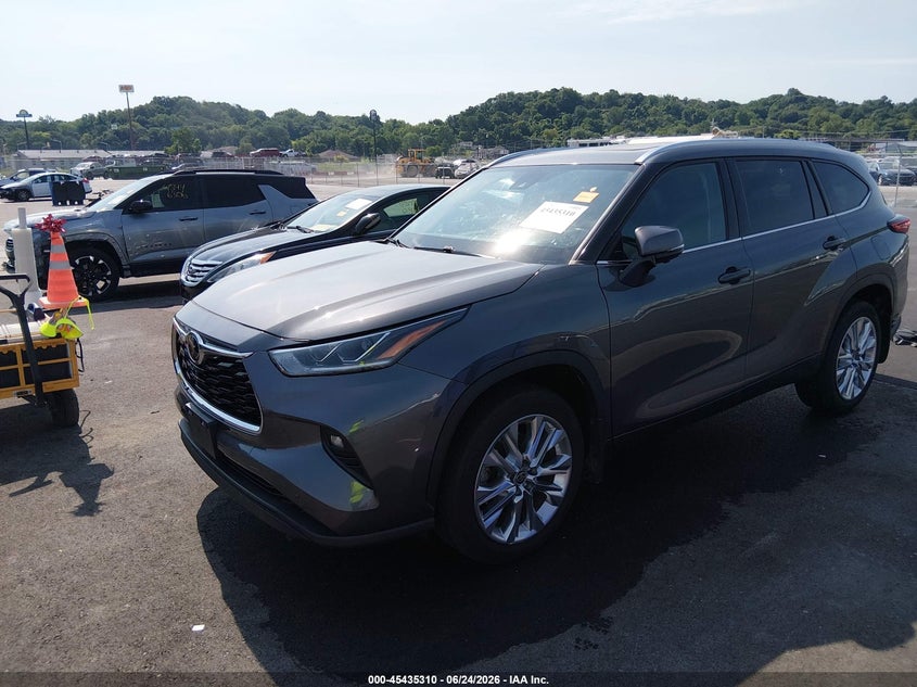 Vin: 5tdkdrbh5ps036651, lot: 45933410, toyota highlander limited 20232