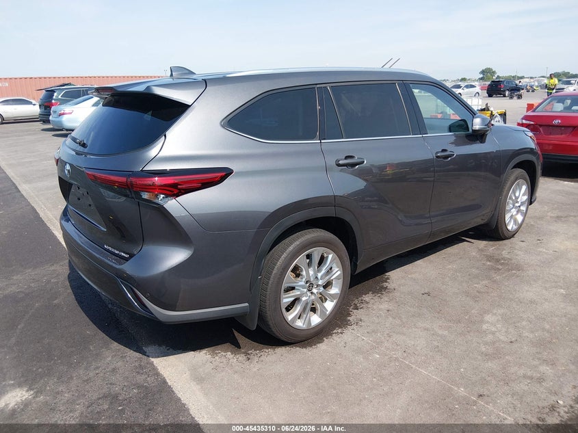 Vin: 5tdkdrbh5ps036651, lot: 45933410, toyota highlander limited 20234