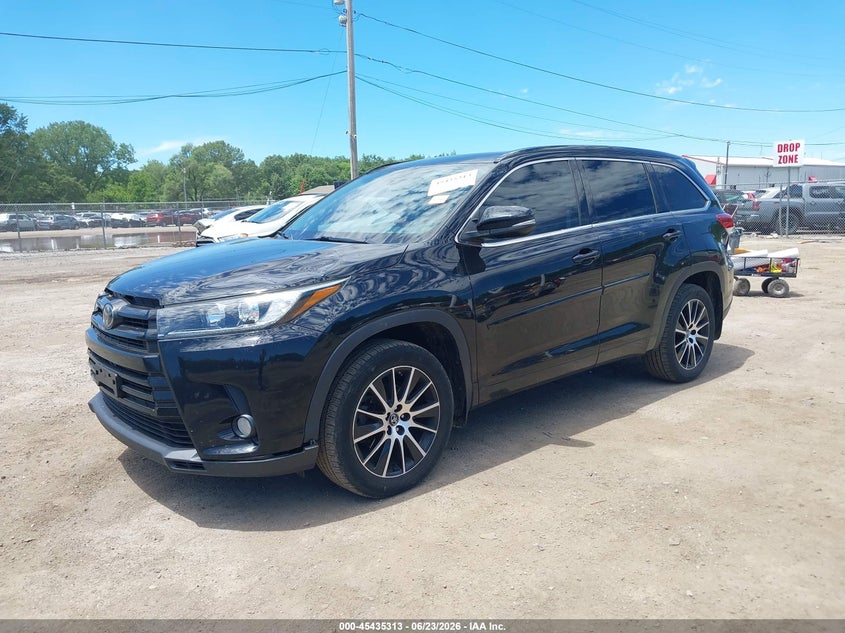 Vin: 5tdjzrfh3hs407394, lot: 45933413, toyota highlander se 20172