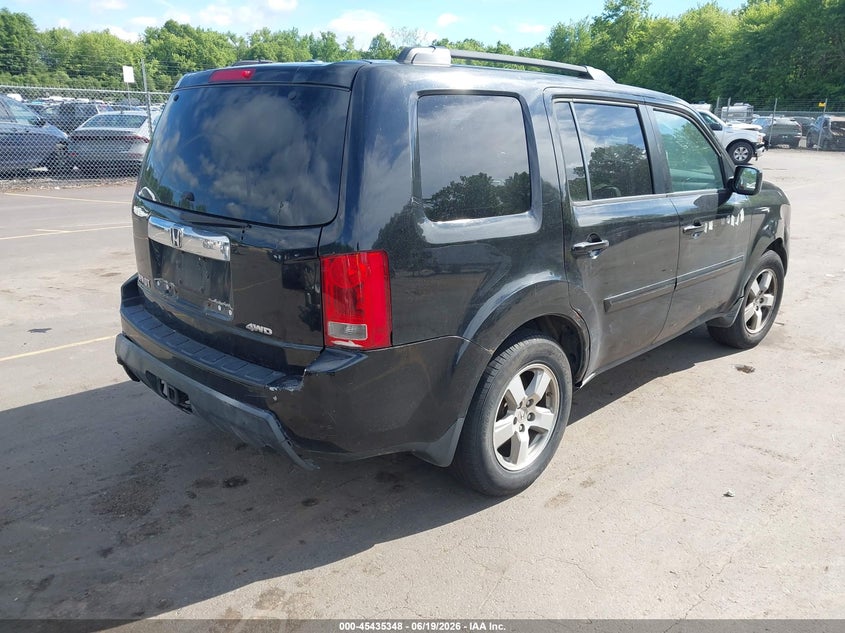 Vin: 5fnyf4h7xbb029536, lot: 45933448, honda pilot ex-l 20114
