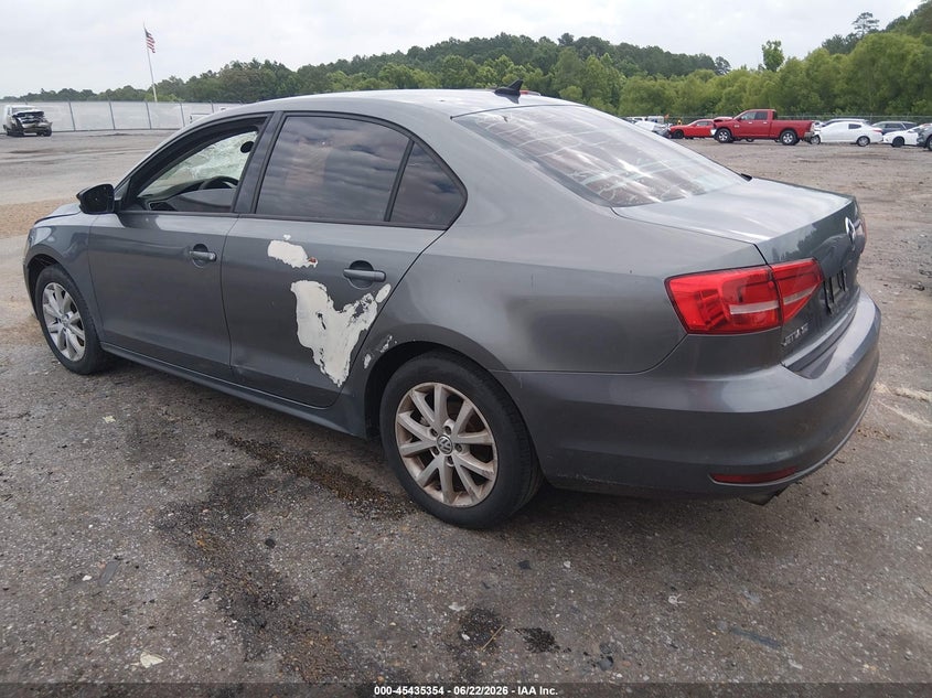2015 VOLKSWAGEN JETTA auction photo 3