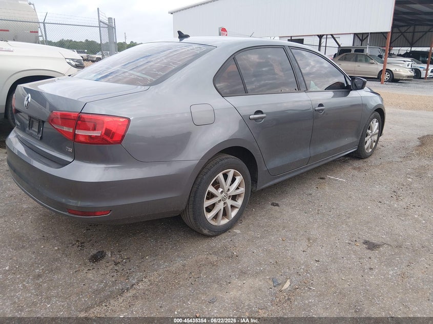 2015 VOLKSWAGEN JETTA auction photo 4
