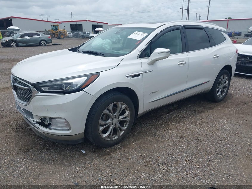 Vin: 5gaerdkw1kj297699, lot: 45933457, buick enclave fwd avenir 20192