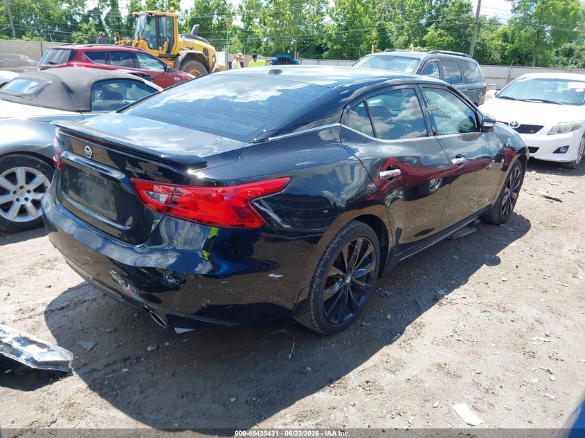 Vin: 1n4aa6ap8jc374278, lot: 45933531, nissan maxima 3.5 sr 20184