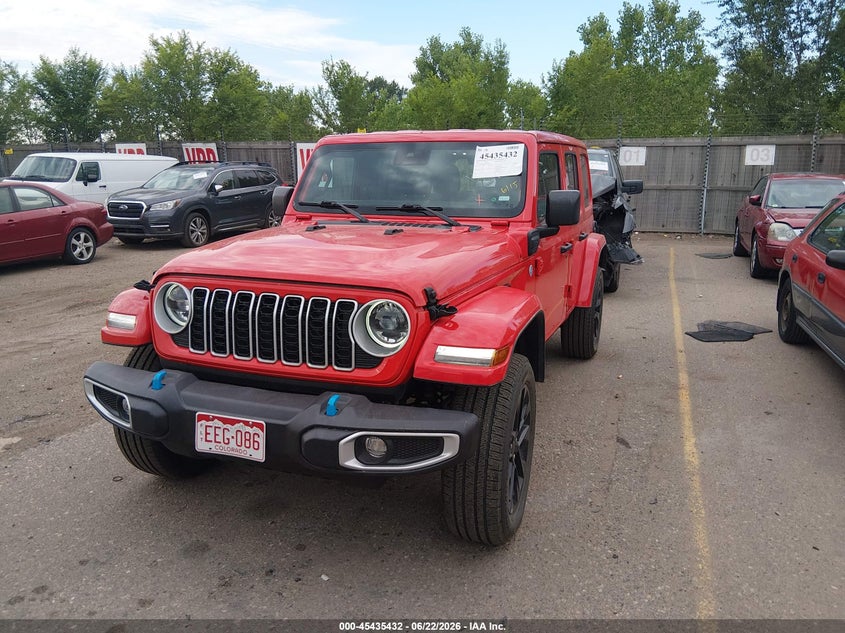 2024 Jeep Wrangler 4Xe Sahara 4Xe VIN: 1C4RJXP60RW226993 Lot: 45435432