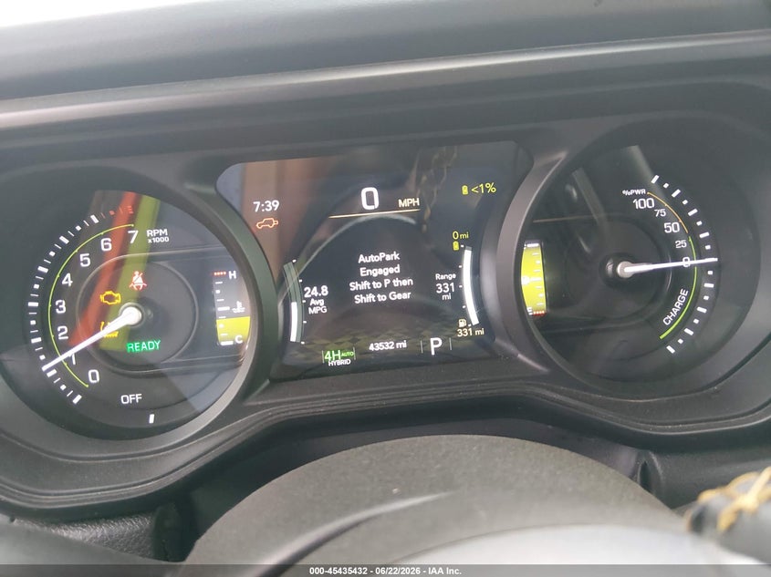 2024 Jeep Wrangler 4Xe Sahara 4Xe VIN: 1C4RJXP60RW226993 Lot: 45435432