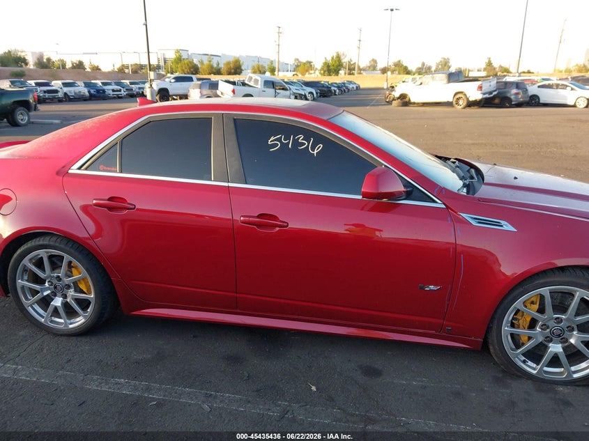 2009 Cadillac Cts-V VIN: 1G6DN57P790166129 Lot: 45435436