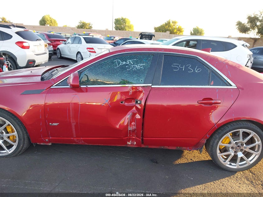 2009 Cadillac Cts-V VIN: 1G6DN57P790166129 Lot: 45435436