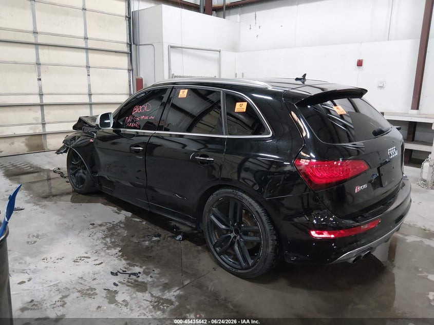 Vin: wa1cgafp8fa126199, lot: 45933542, audi sq5 3.0t premium plus 20153