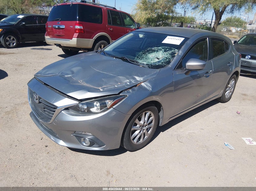 Vin: jm1bm1k7xg1322582, lot: 45933544, mazda mazda3 i sport 20162