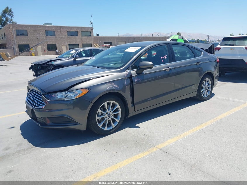 2017 Ford Fusion Se 3FA6P0H73HR180633 photo 1