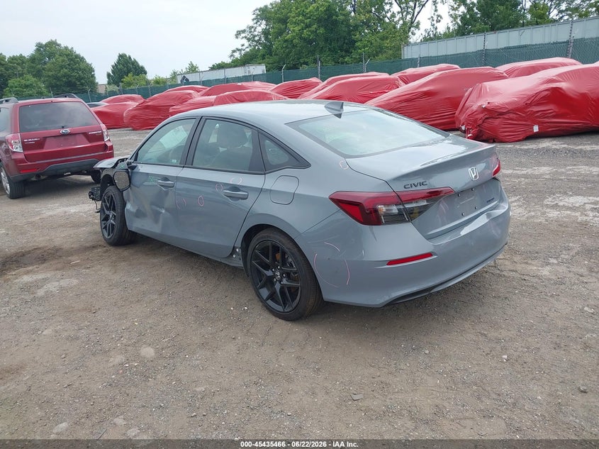 2026 HONDA CIVIC HYBRID auction photo 3