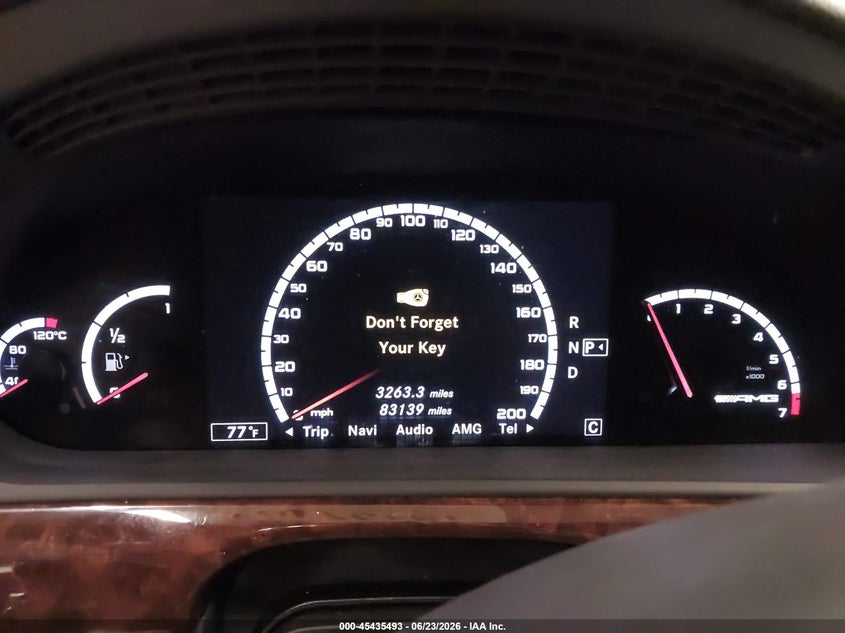 2013 MERCEDES-BENZ S 63 AMG auction photo 7