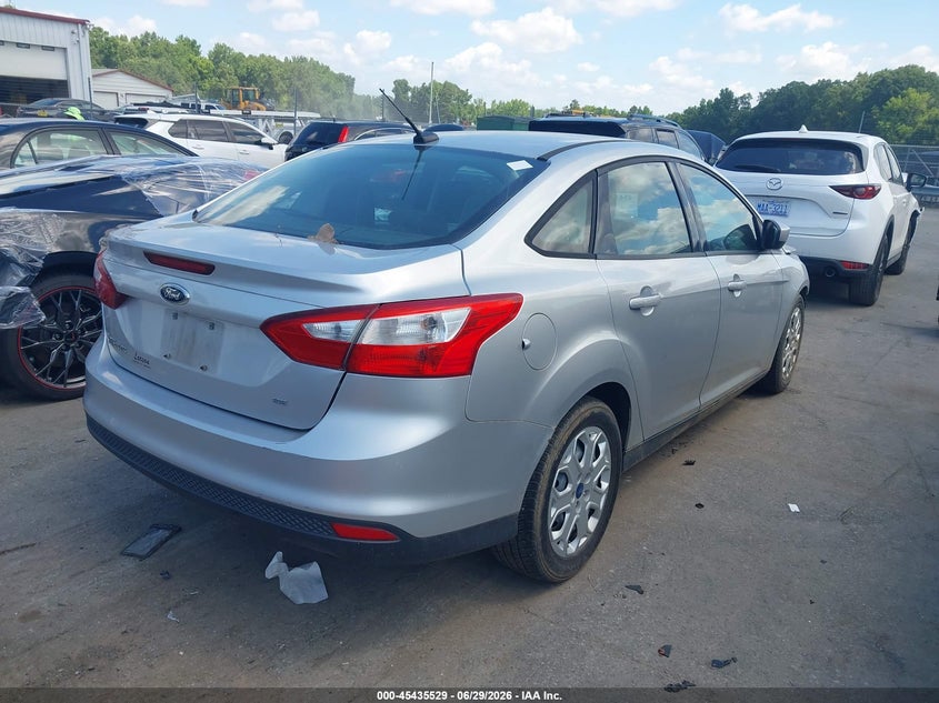 Vin: 1fahp3f26cl222074, lot: 45933629, ford focus se 20124
