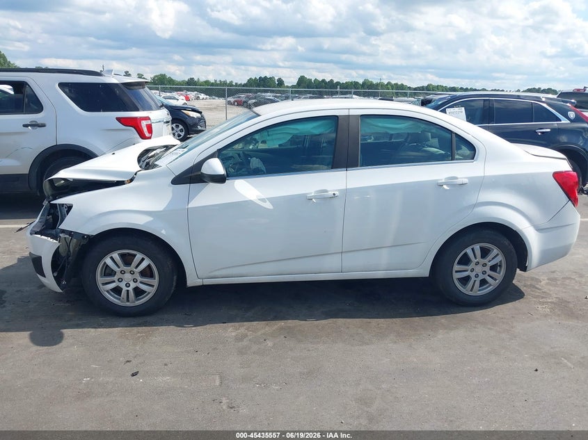 2013 Chevrolet Sonic Lt Auto VIN: 1G1JC5SHXD4142584 Lot: 45435557