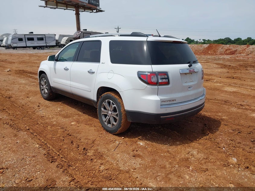 Vin: 1gkkrrkd5gj185559, lot: 45933684, gmc acadia slt-1 20163