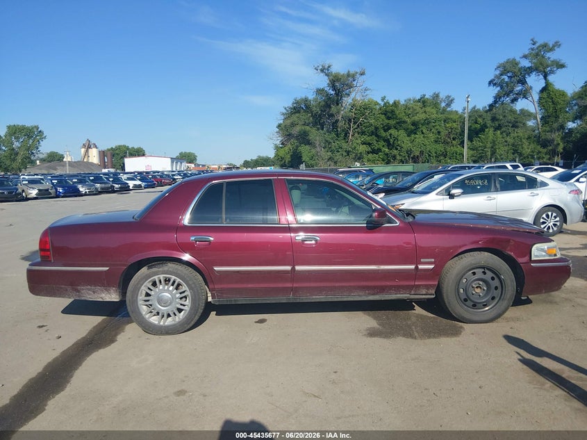 2009 Mercury Grand Marquis Ls (Fleet Only) VIN: 2MEHM75V19X625198 Lot: 45435677