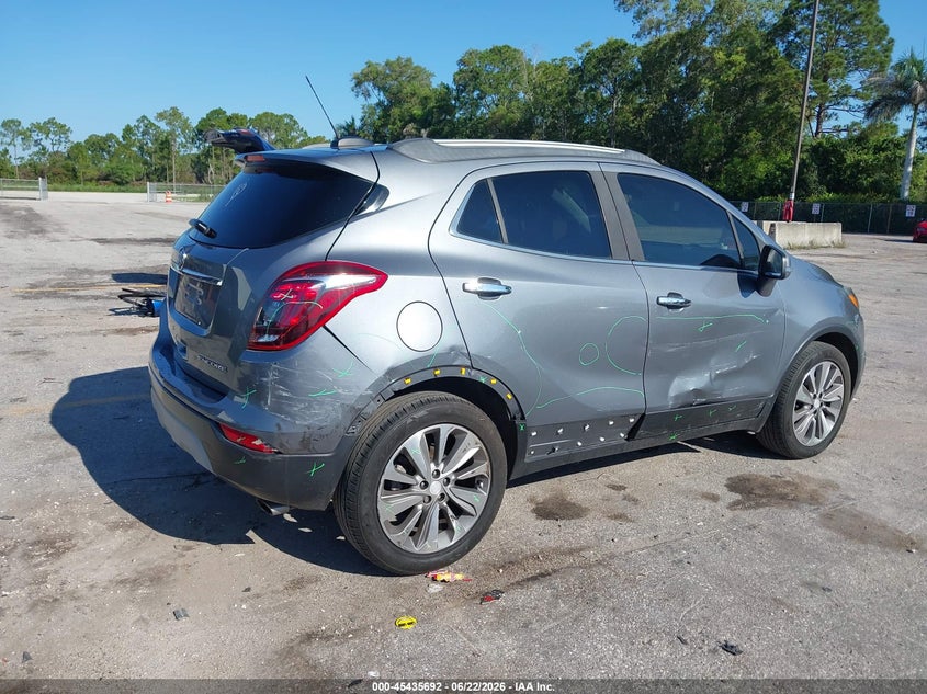 Vin: kl4cjasb7kb822312, lot: 45933792, buick encore fwd preferred 20194