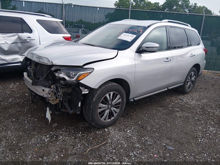 Vin: 5n1dr2mm5kc577278, lot: 45933829, nissan pathfinder sv 20192