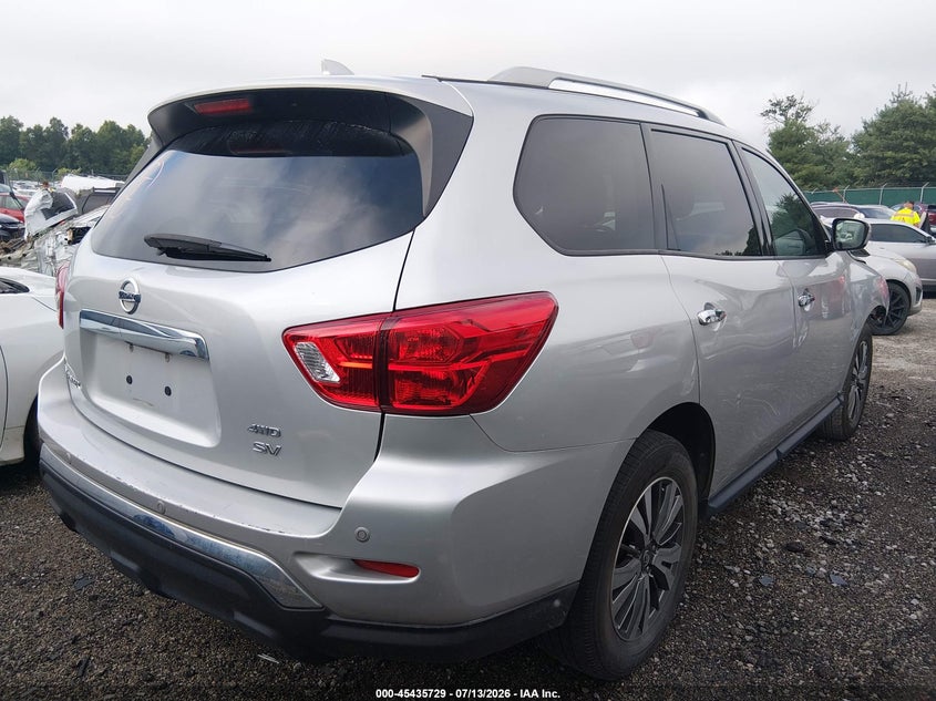 Vin: 5n1dr2mm5kc577278, lot: 45933829, nissan pathfinder sv 20194