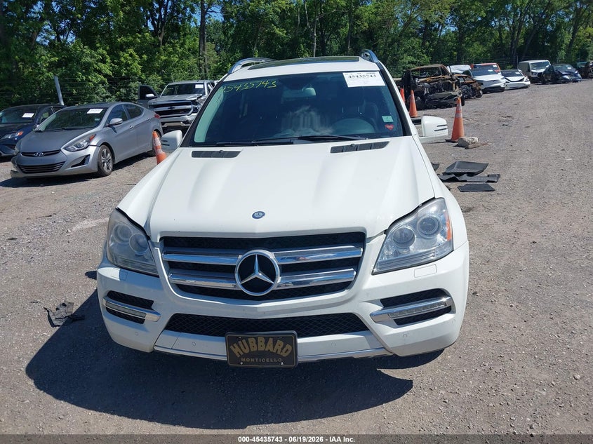 2011 Mercedes-Benz Gl 450 4Matic VIN: 4JGBF7BE4BA745044 Lot: 45435743