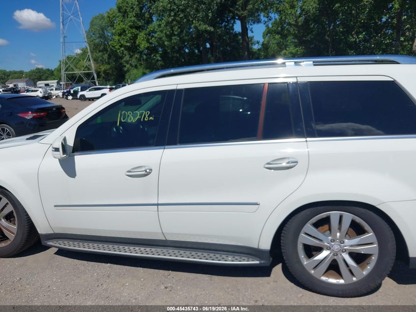 2011 Mercedes-Benz Gl 450 4Matic VIN: 4JGBF7BE4BA745044 Lot: 45435743