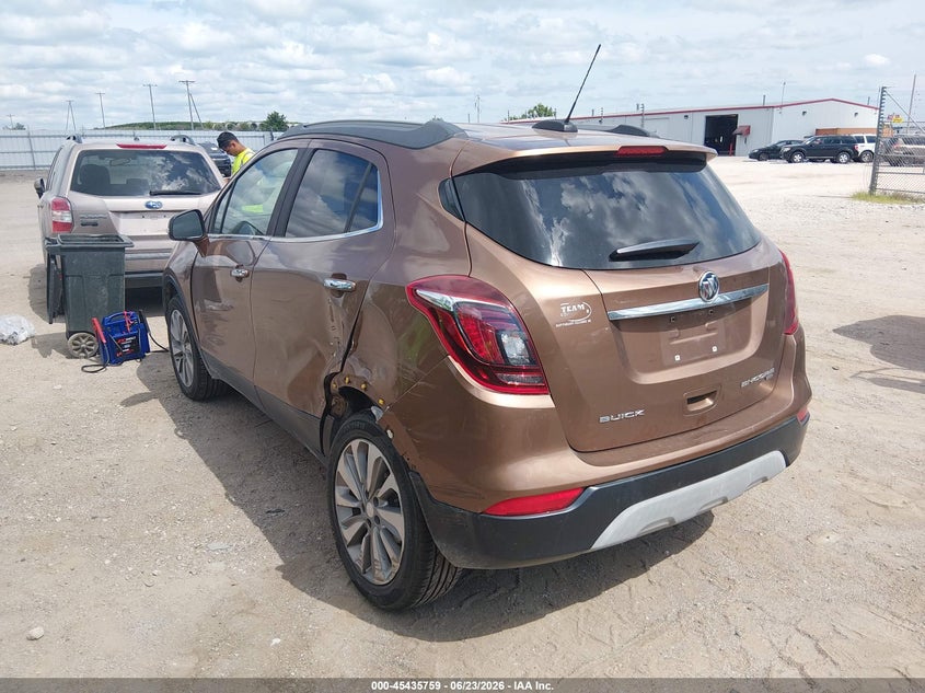 Vin: kl4cjesb9hb112845, lot: 45933859, buick encore preferred 20173